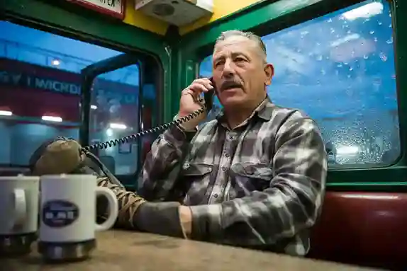 Dispatcher in Truck Stop