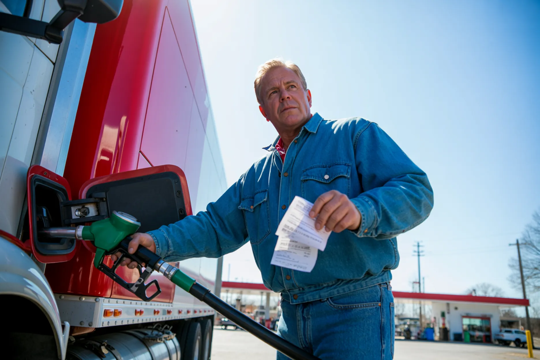 26ft Box Truck on the road