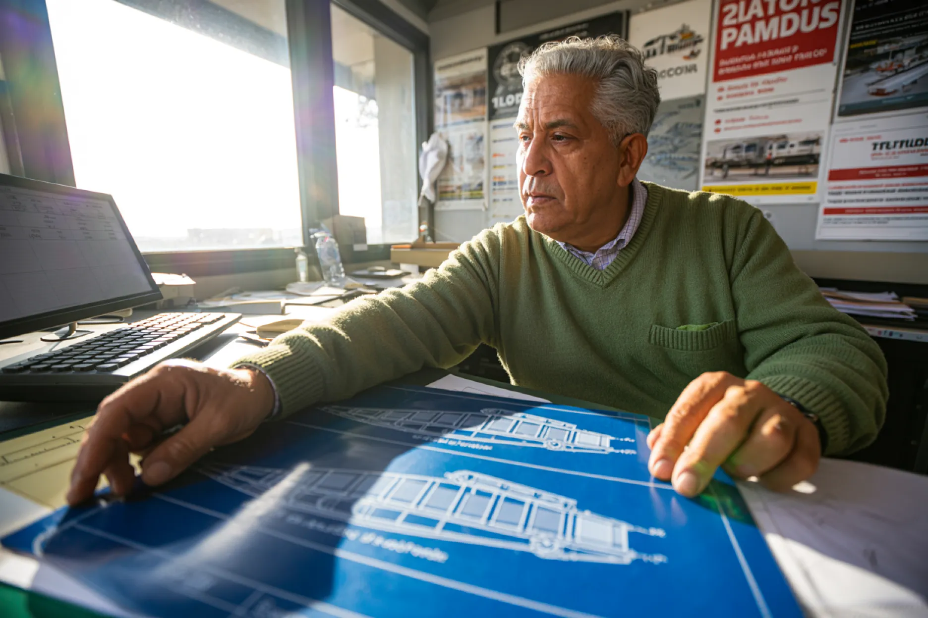 Dispatcher in Truck Stop