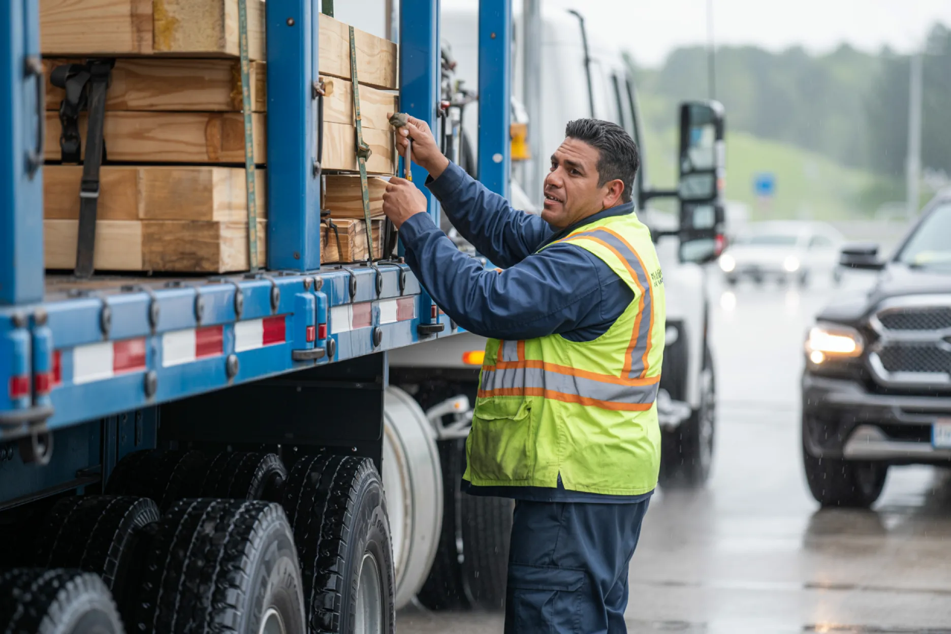 Dispatcher in Truck Stop